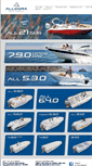 Mobile Screenshot of allegraboats.com